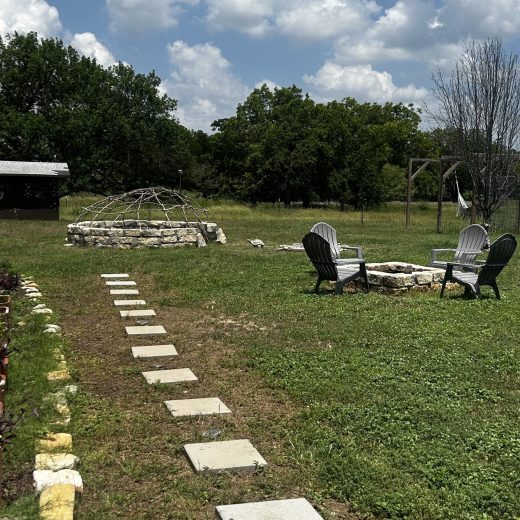 Garden view temazcal